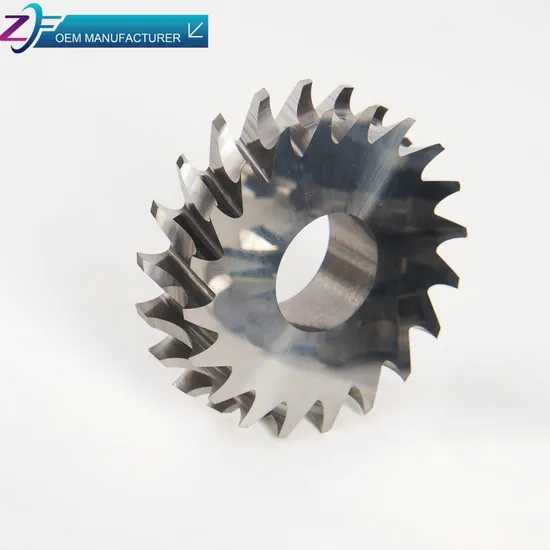 ODM Extra-Thick Carbide Milling Cutter for Slotting Gear Hobbing High-Performance Cutter